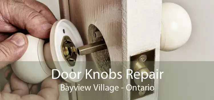 Door Knobs Repair Bayview Village - Ontario