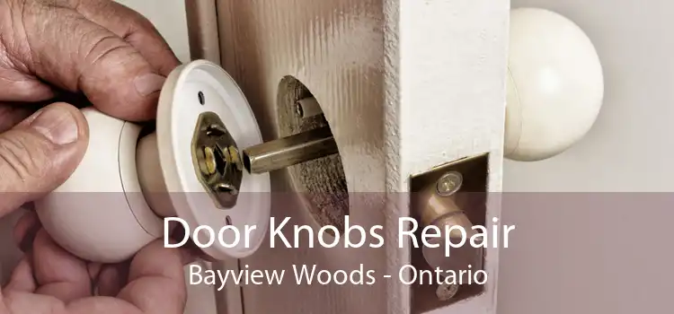 Door Knobs Repair Bayview Woods - Ontario