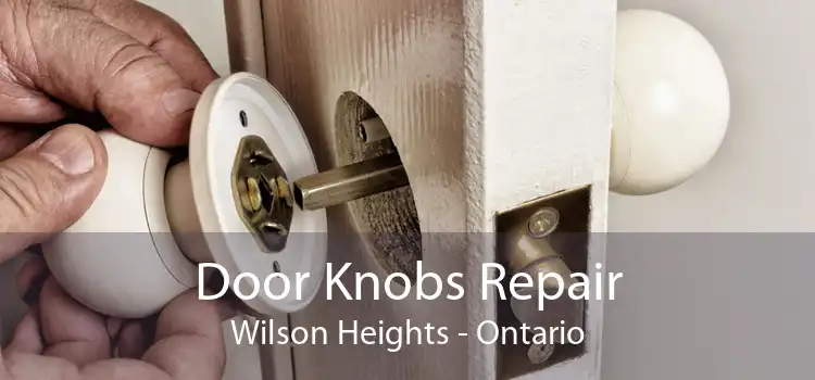 Door Knobs Repair Wilson Heights - Ontario
