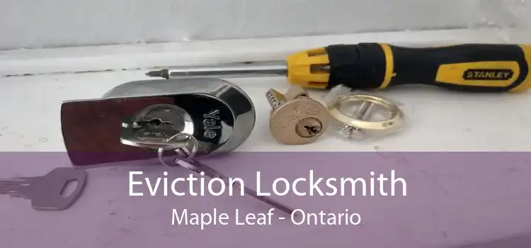 Eviction Locksmith Maple Leaf - Ontario