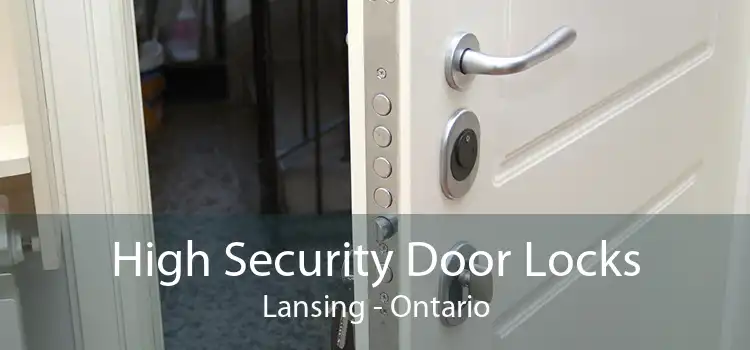 High Security Door Locks Lansing - Ontario