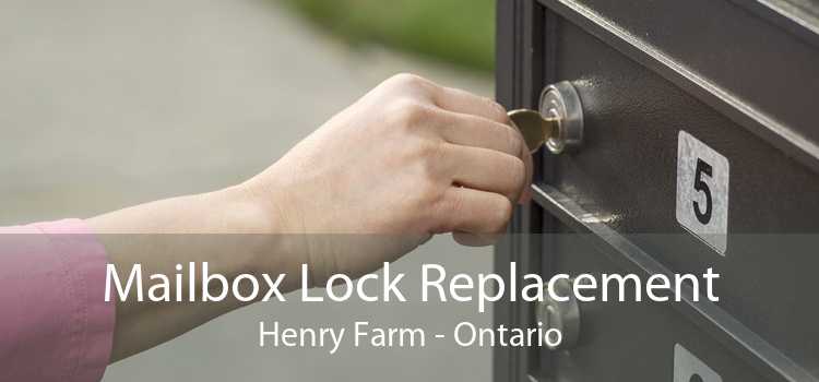 Mailbox Lock Replacement Henry Farm - Ontario