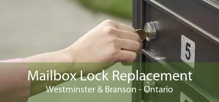 Mailbox Lock Replacement Westminster & Branson - Ontario