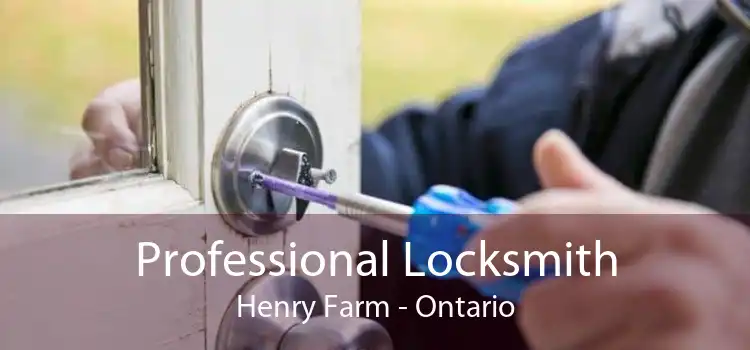 Professional Locksmith Henry Farm - Ontario